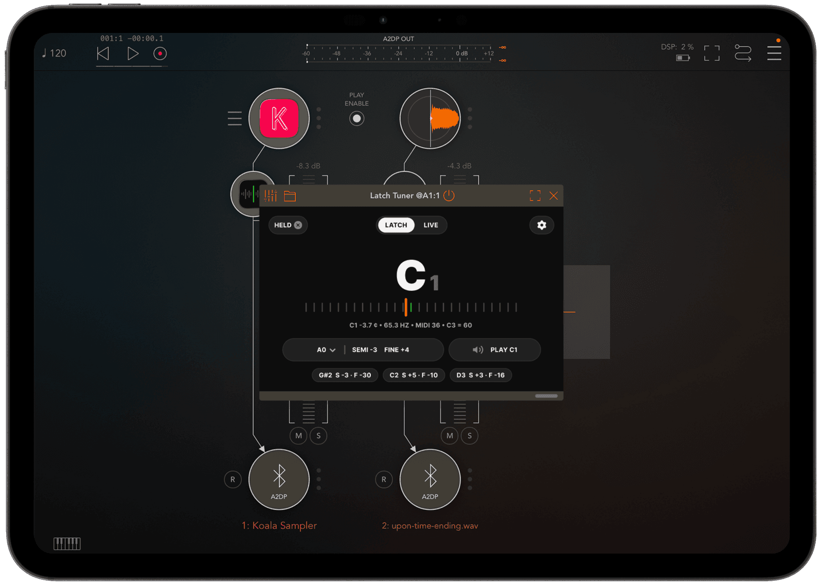 Latch Tuner — preview